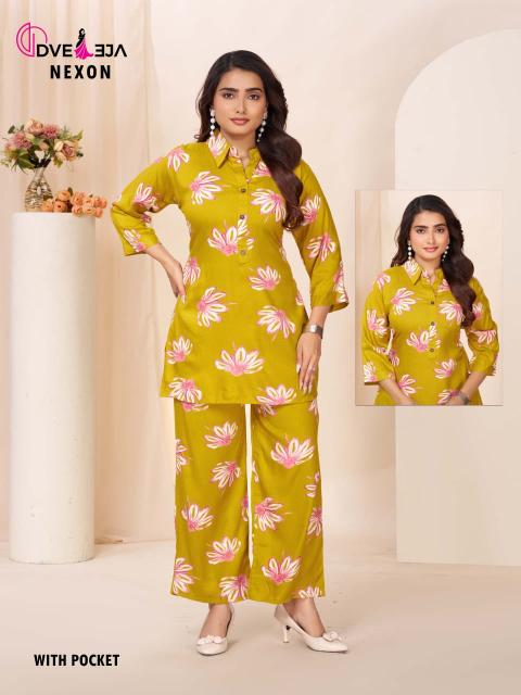 Dveeja nexon co ord set manufacturers